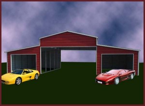 Metal Building Steel Building Triple wide Center Open